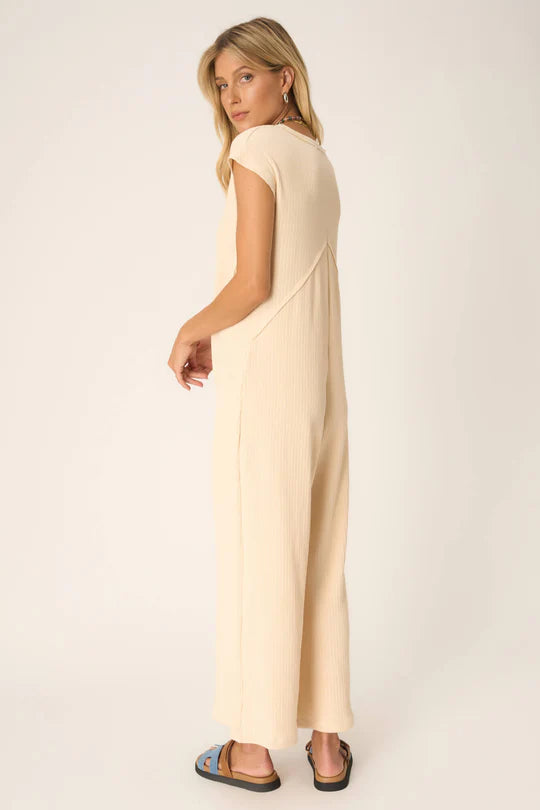 Project Social T See Me Seamed Pointelle Jumpsuit