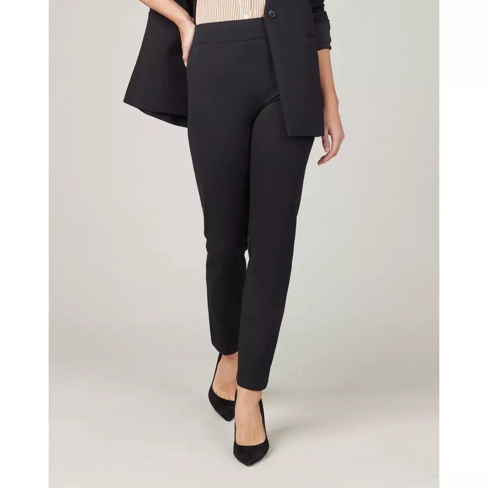 Women's The Perfect Pant Slim Straight Pants Spanx Black Size L $138 20254R