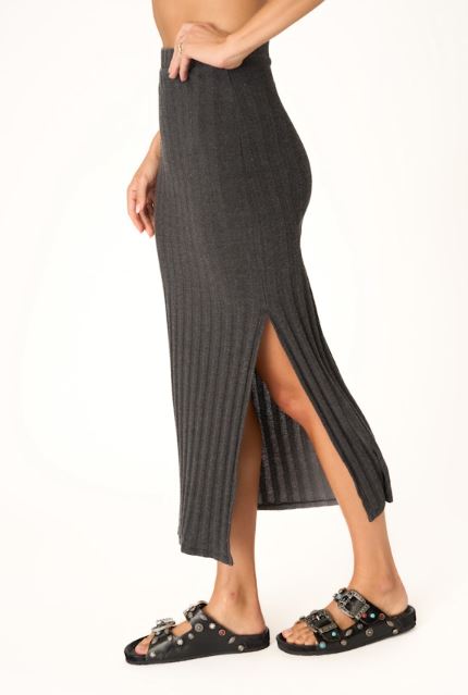 Project Social T Tetsu Textured Rib Skirt