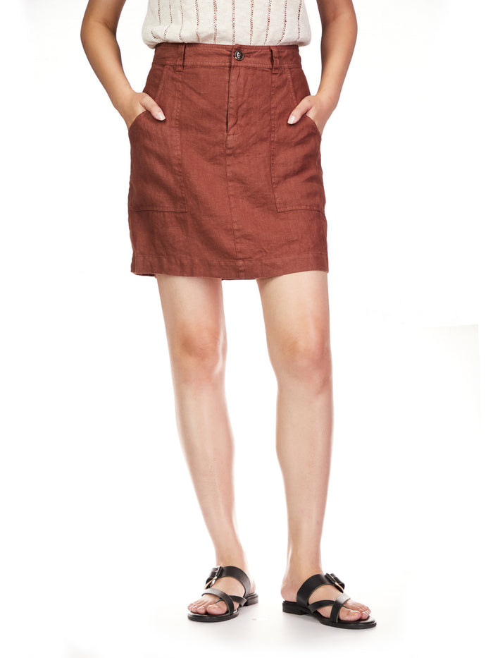 Sanctuary Surplus Linen Skirt