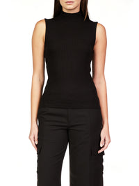 Sanctuary Essential Sleeveless Mock Neck