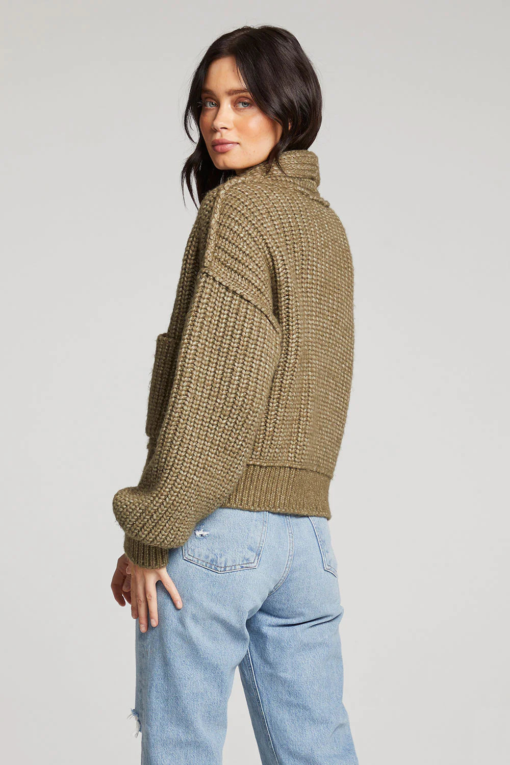 Saltwater Luxe Cain Sweater - Olive