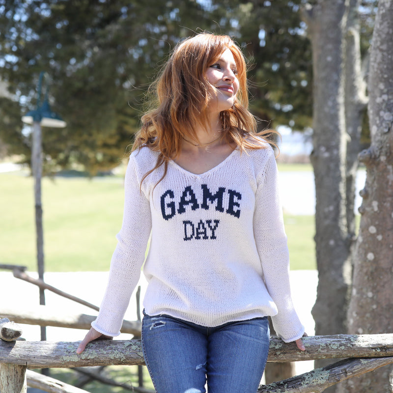Wooden Ships Game Day Sweater
