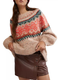 Free People Festive Frost Sweater