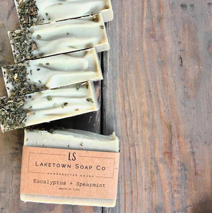 Laketown Soap - Eucalyptus + Spearmint