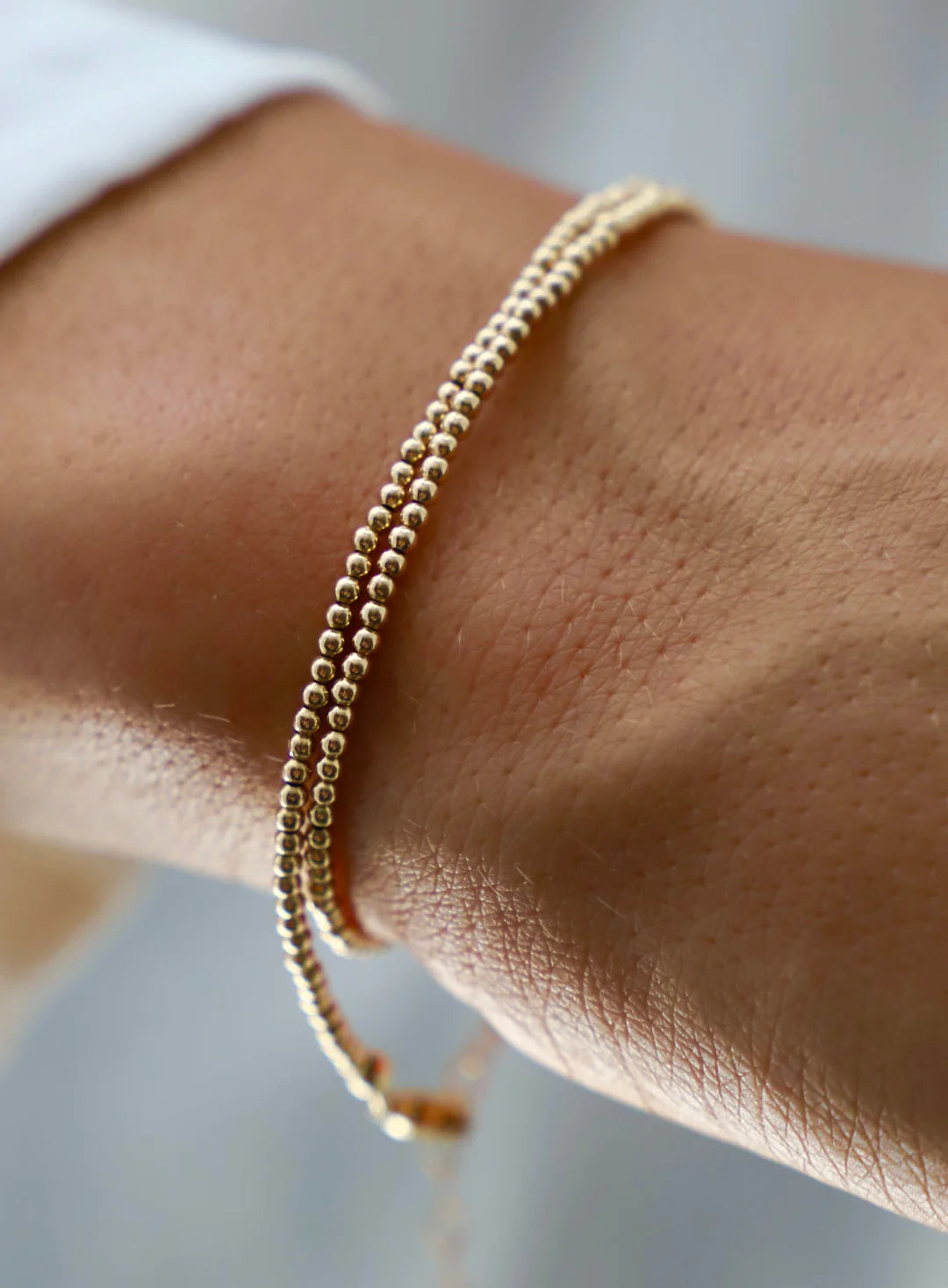 Katie Waltman Gold Filled Double Wrap Bracelet