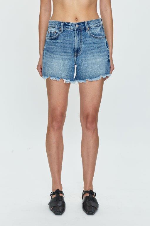 Pistola Kennedy Relaxed Mid Rise Cut Off Short