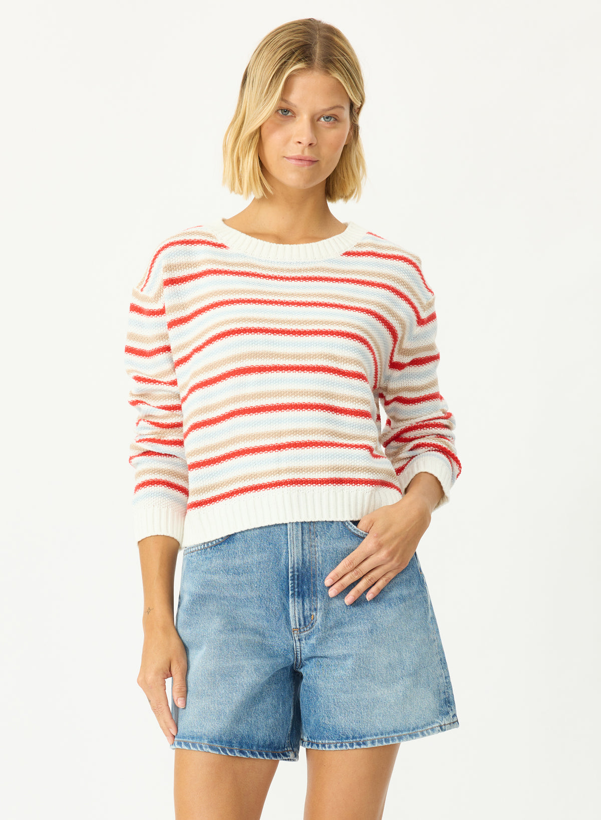 Stitches + Stripes Cass Pullover
