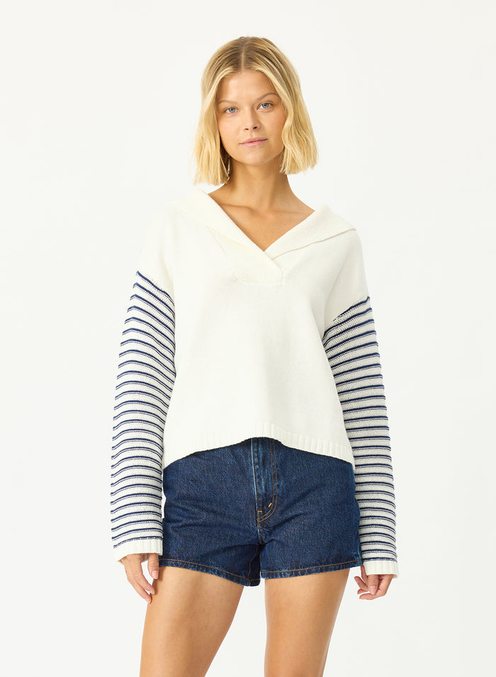 Stitches + Stripes Quincy Pullover