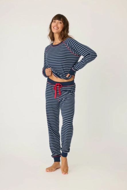 P.J. Salvage Snowflake Kisses Pajama Pant