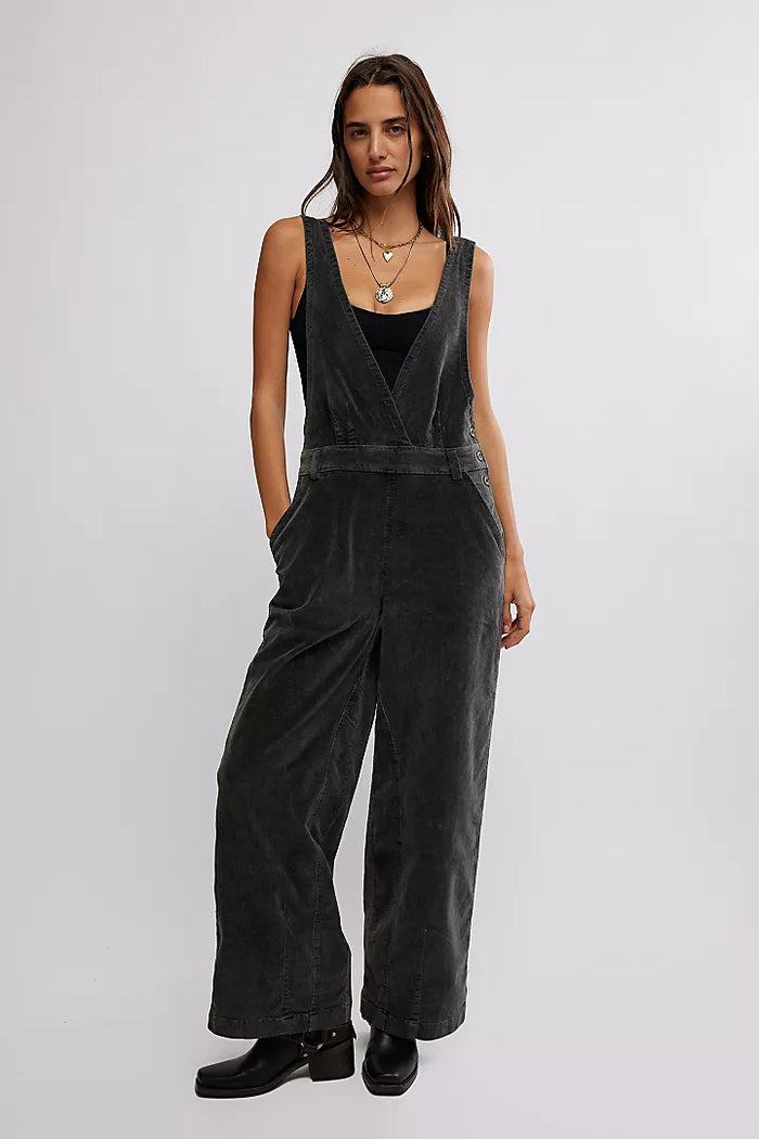 Free People Mara Cord Overalls