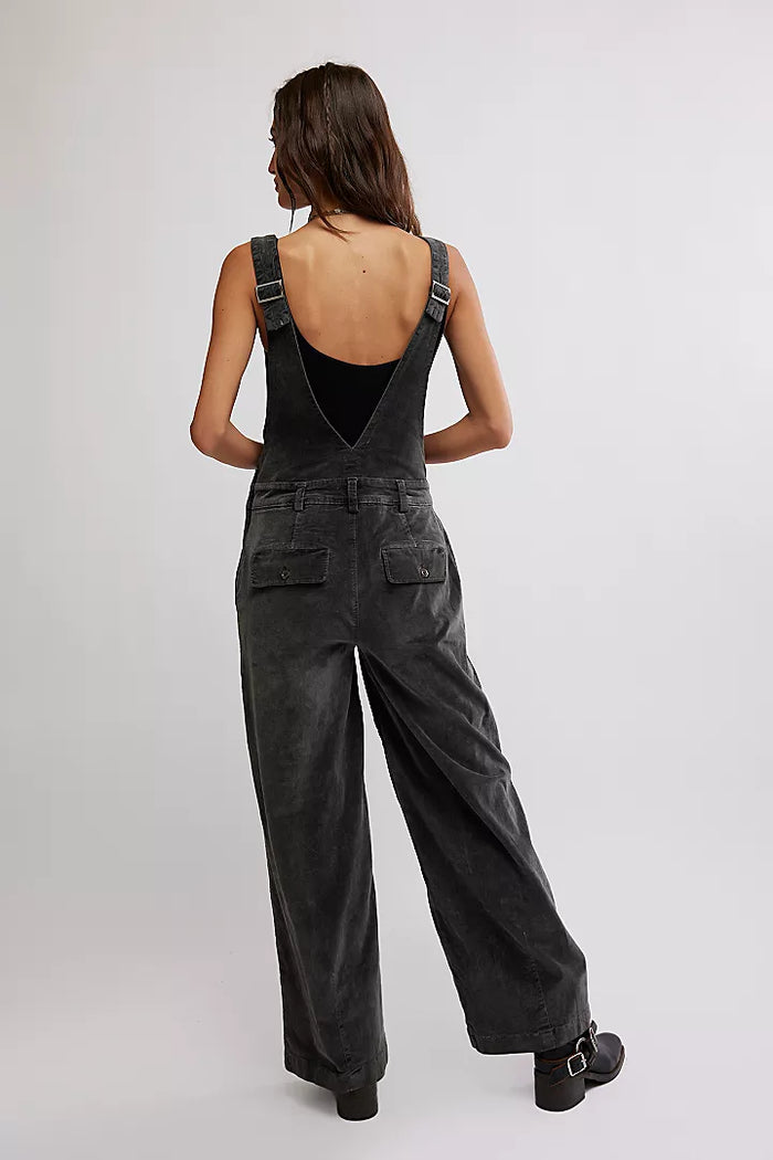 Free People Mara Cord Overalls