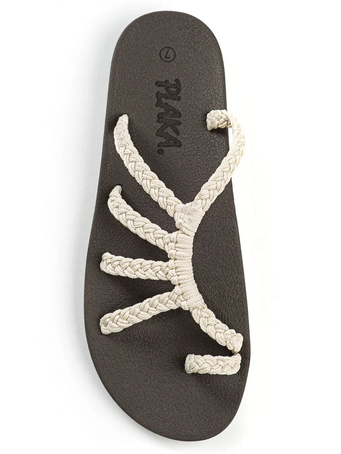 Relief Summer Flip Flops w/ Arch Support - Pearl