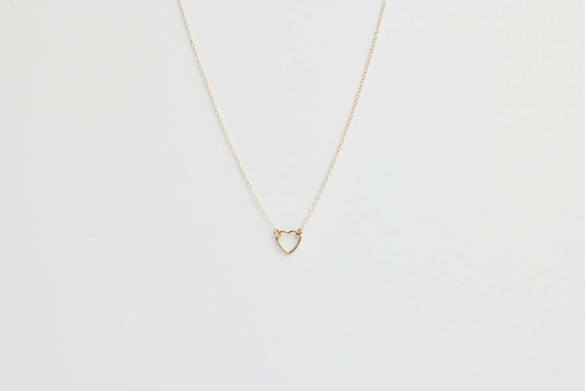 Able Floating Heart Necklace