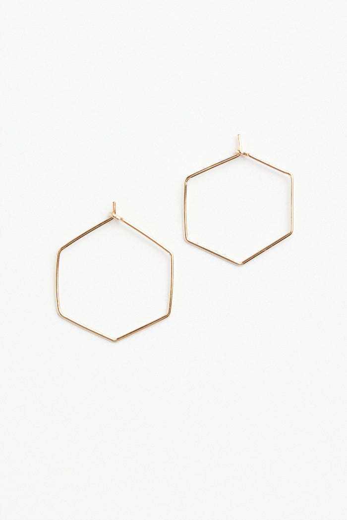 Able Honeycomb Earring