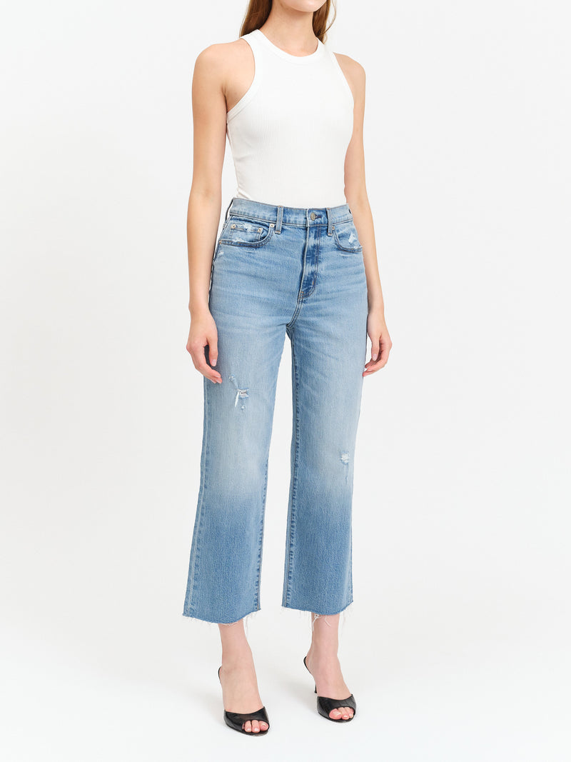 Daze Sundaze Crop High Rise Straight Crop