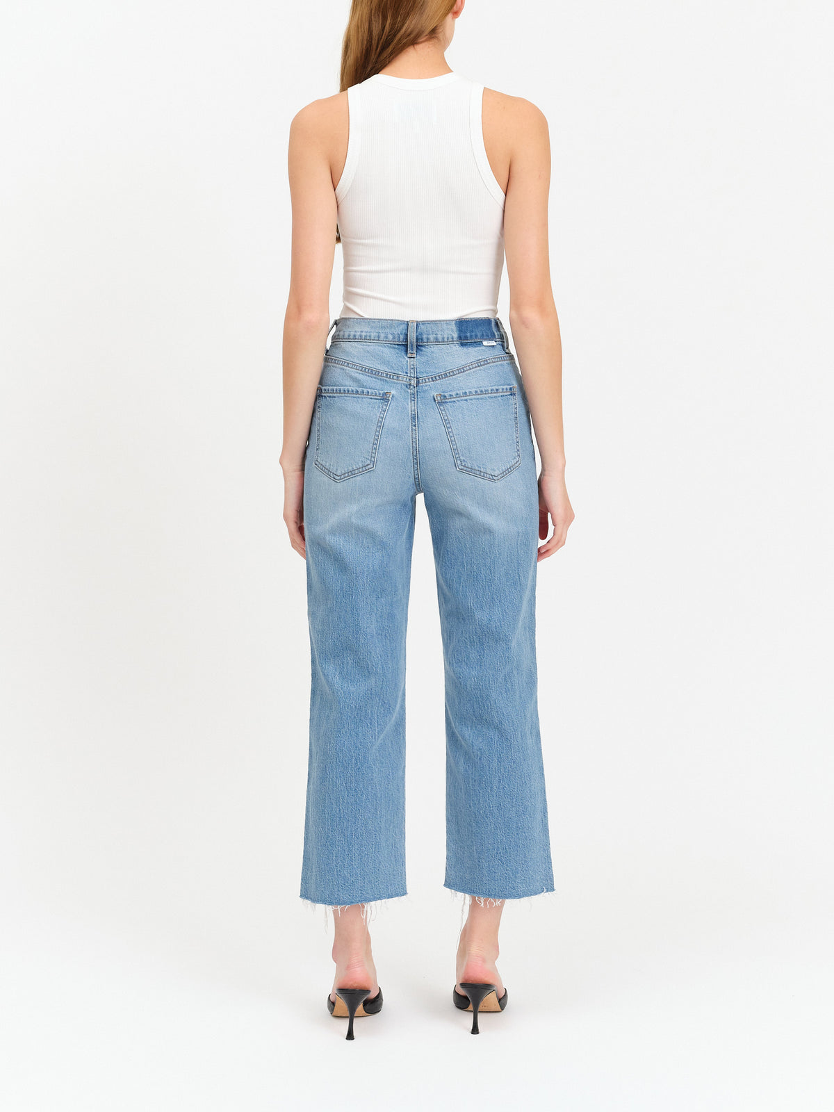 Daze Sundaze Crop High Rise Straight Crop