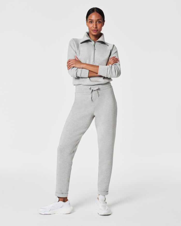 Spanx AirEssentials Tapered Pant - Light Heather Grey