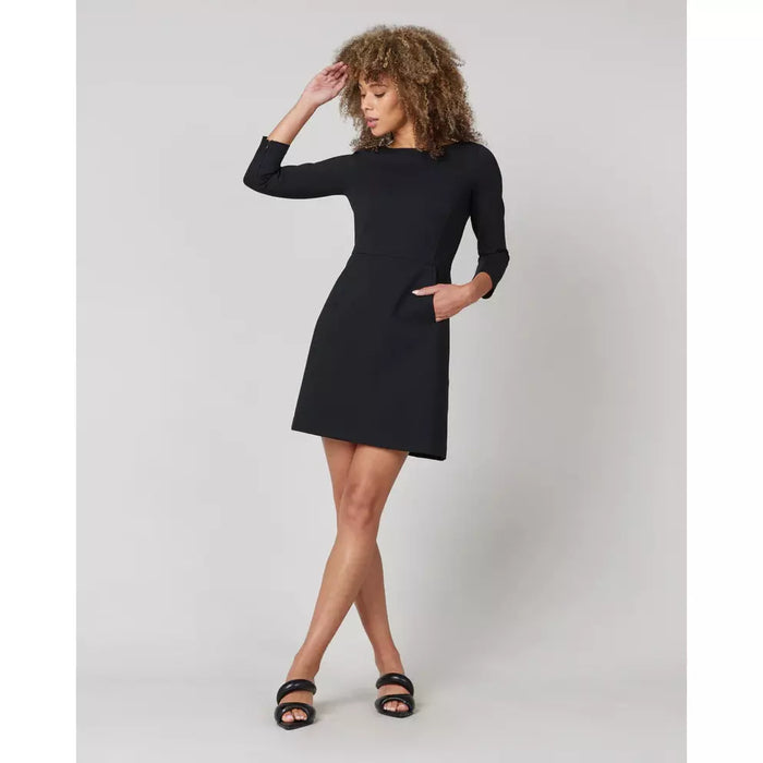 Spanx Perfect A-Line 3/4 Sleeve Dress