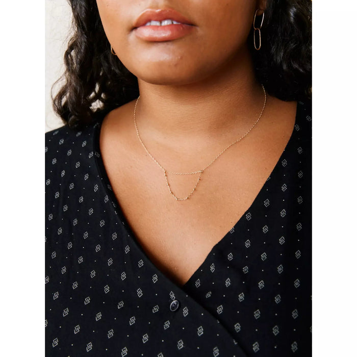 Able Petite Layered Necklace