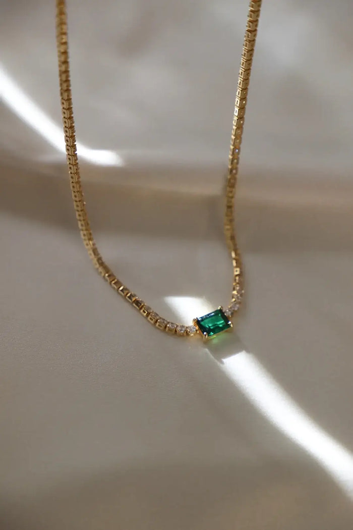 Katie Waltman - Heirloom Emerald Necklace